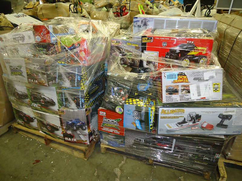 wholesale new toy pallets