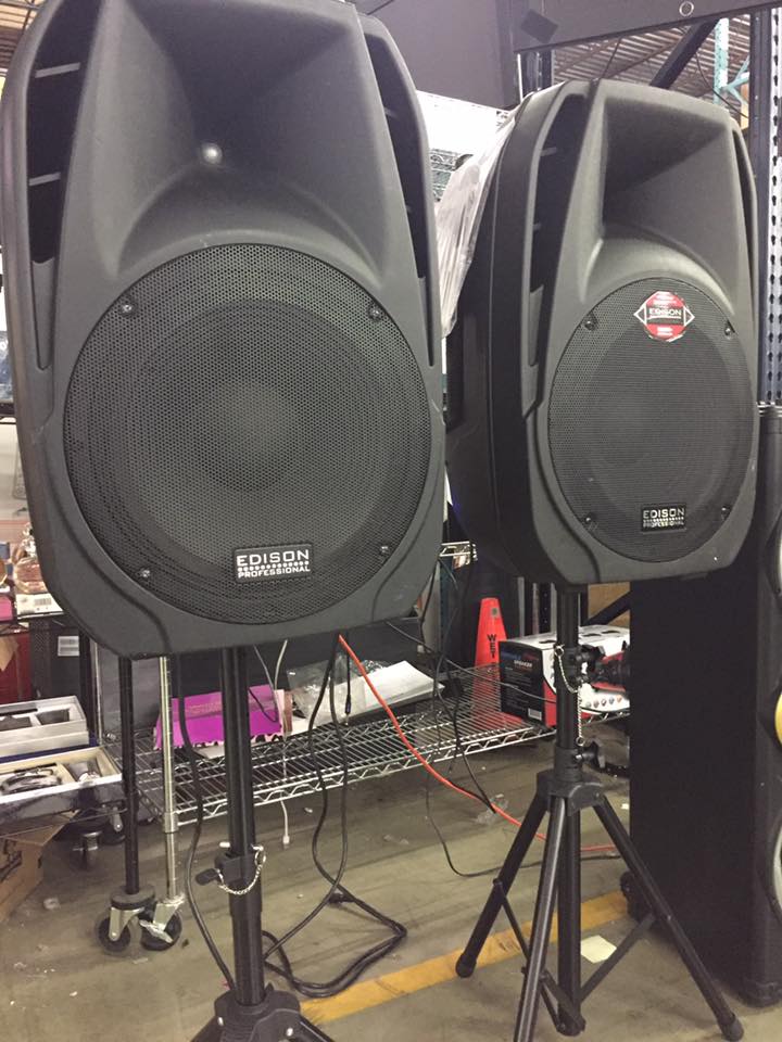Edison Professional M2000 Plus 2000 Watt 15" High Power PA Speaker