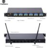 PRORECK MX66 6-Channel UHF Wireless Microphone System